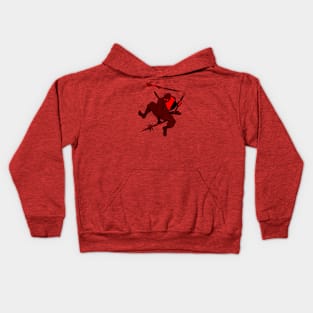 Red Ninja Kids Hoodie